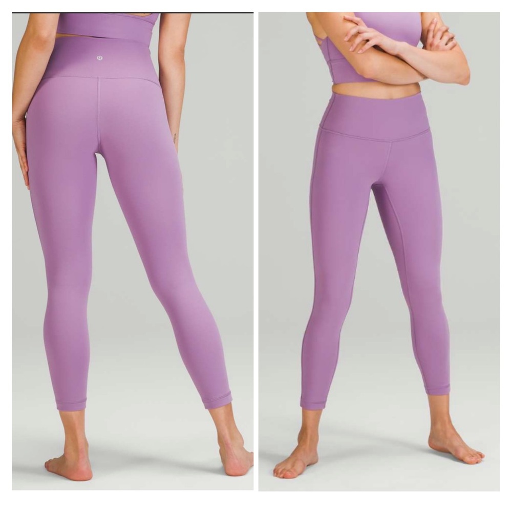 Lululemon Wunder Under High-Rise Tight 25" Luxtreme
Wisteria Purple size 8 NWT